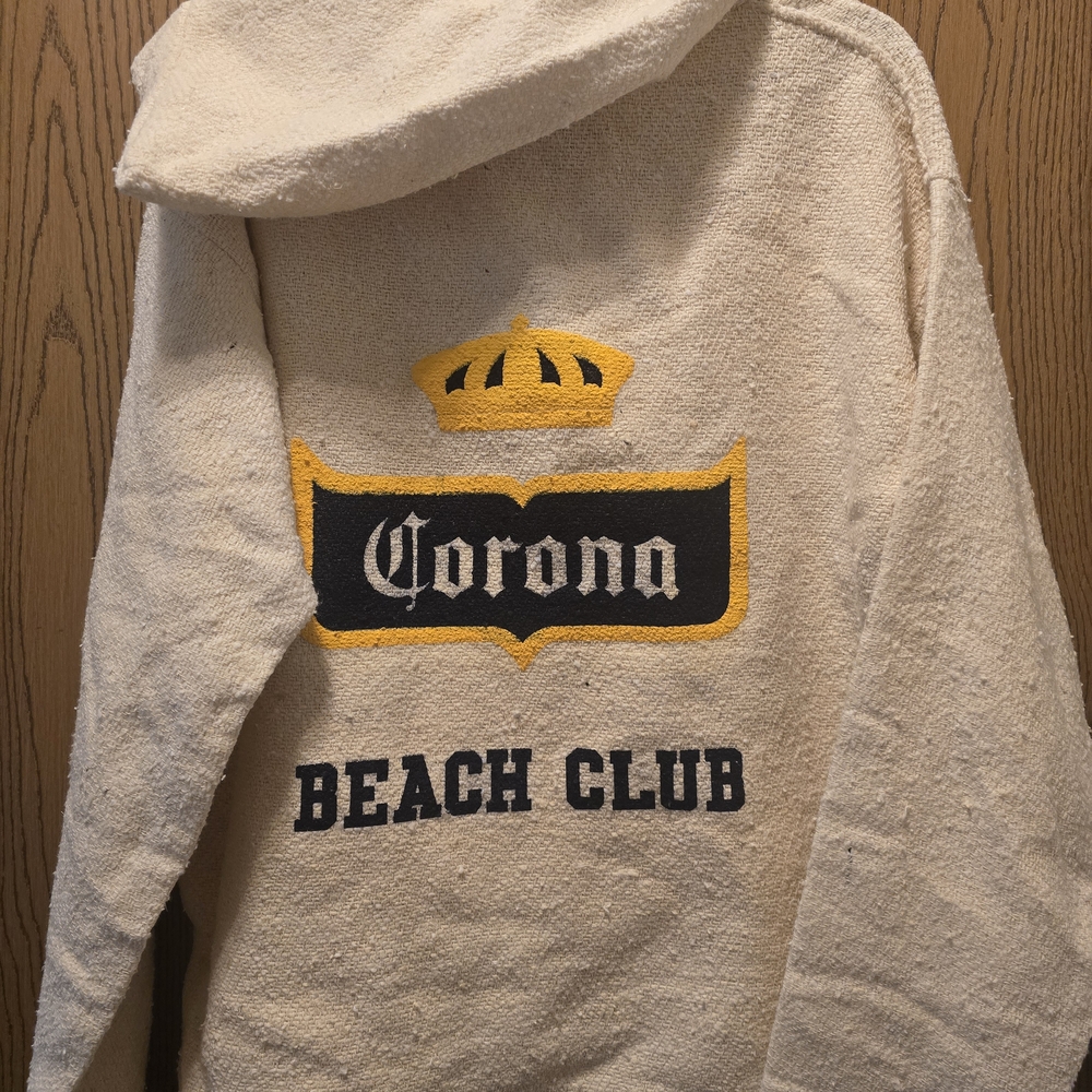 NEW Corona Beach Club Men's Cream Sweater - Picture 4 of 10